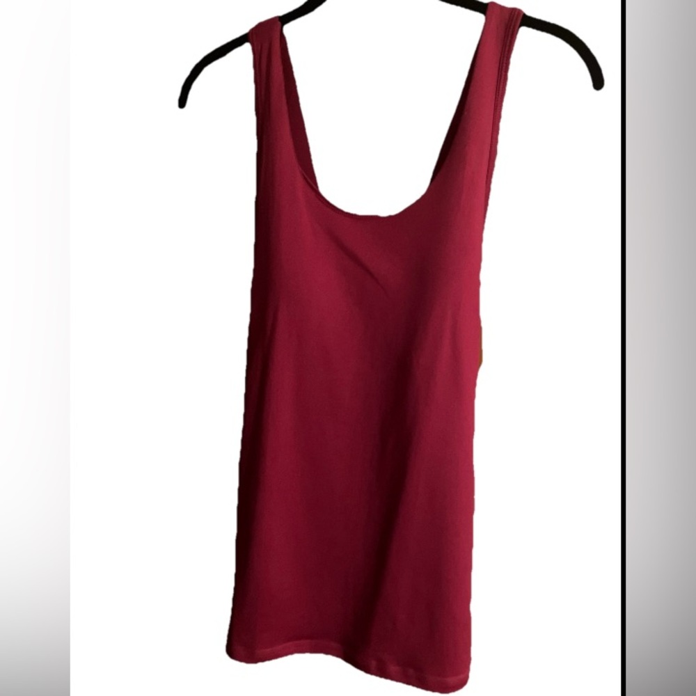 C9 by Champion Red Fitted Backless Tank Top
